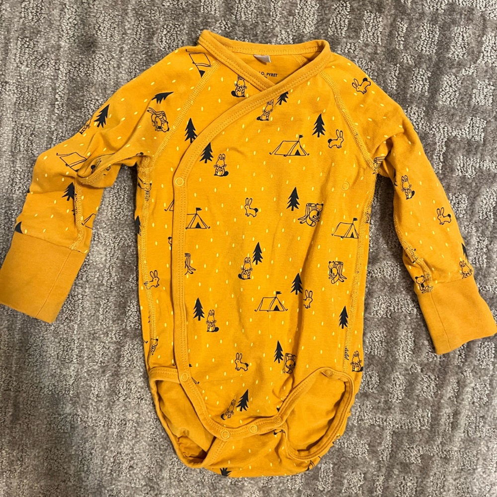 Camping scene Polarn o Pyret bodysuit